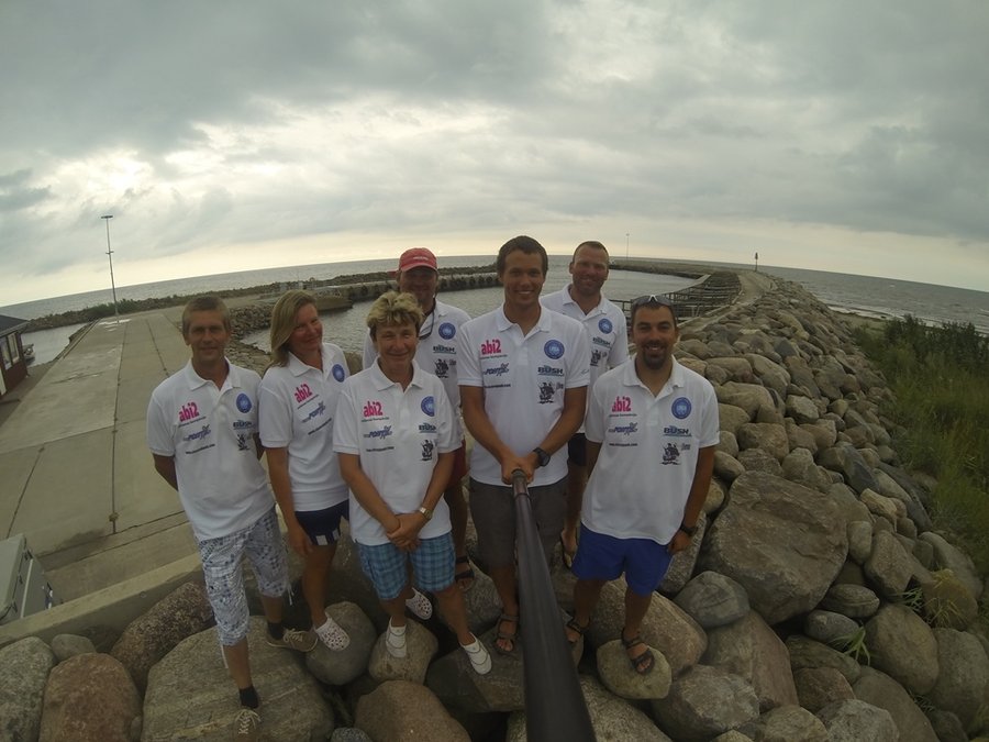 38 km peldējums līdz Roņu salai